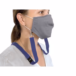 Durable 852807 strap Face mask Textile Blue
