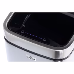 Durable NO TOUCH 6L Rectangular Stainless steel Silver, Black - Additional view 5