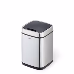 Durable NO TOUCH 6L Rectangular Stainless steel Silver, Black - Additional view 6