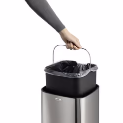 Durable TOUCH 21L Rectangular Stainless steel Black, Silver - Additional view 5