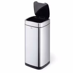 Durable NO TOUCH 35L Rectangular Stainless steel Black, Silver - Additional view 6