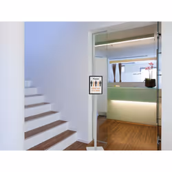 Durable INFO STAND BASIC A4 1 ST 501257 (501257) Information stand Metal, Plastic Grey - Additional view 6