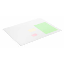 Durable 712319 desk pad Polypropylene (PP) Grey