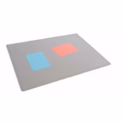 Durable 722210 desk pad Polypropylene (PP) Grey