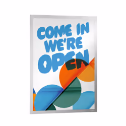 Durable DURAFRAME Sign holder Plastic Silver - Additional view 5