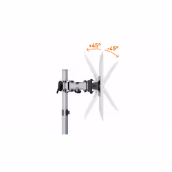 Durable 509523 monitor mount / stand 68.6 cm (27") Wall Silver - Additional view 4