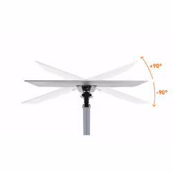 Durable 509623 monitor mount / stand 81.3 cm (32") Wall Silver - Additional view 5