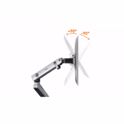 Durable 509723 monitor mount / stand 81.3 cm (32") Wall Silver - Additional view 4