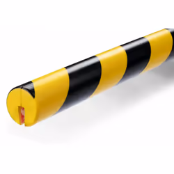 Durable 1126130, Polyurethane (PU), Black, Yellow, Rounded, 1000 mm, 40 mm, 1.88 kg
