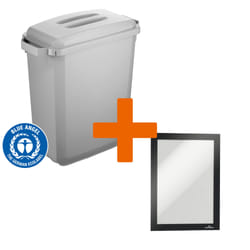 Durable DURABIN ECO 60 + Lid &amp; Duraframe