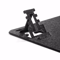 Durable 708158 desk pad PET felt Charcoal - Additional view 4