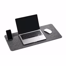 Durable 708158 desk pad PET felt Charcoal - Additional view 6