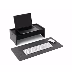 Durable 708158 desk pad PET felt Charcoal - Additional view 8