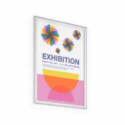 Durable 500823 wall frame 450 x 625 mm Rectangle Silver Aluminium - Additional view 5