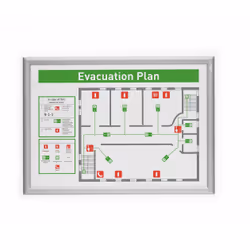 Durable 500823 wall frame 450 x 625 mm Rectangle Silver Aluminium - Additional view 7