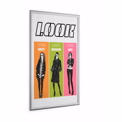 Durable 500923 wall frame 660 x 900 mm Rectangle Silver Aluminium - Additional view 6