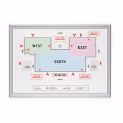 Durable 500923 wall frame 660 x 900 mm Rectangle Silver Aluminium - Additional view 8