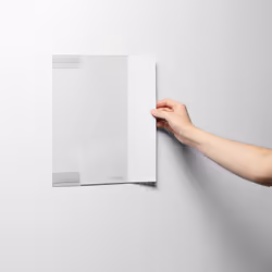 Durable 504419 sign holder/information stand A4 Recycled polyethylene terephthalate (rPET) Transparent - Additional view 5