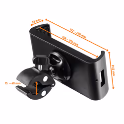 Durable Tought Clamp XL Passive holder Mobile computer, Mobile phone/Smartphone, Tablet/UMPC Black - Additional view 6