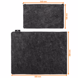 Durable Effect 33 cm (13") Sleeve case Anthracite - Additional view 6