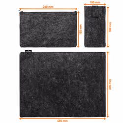 Durable Effect 41.7 cm (16.4") Sleeve case Anthracite - Additional view 8
