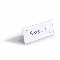 Durable 805419 nameplate Acrylic Rectangle - Additional view 3