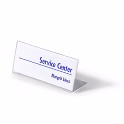 Durable 805419 nameplate Acrylic Rectangle - Additional view 4