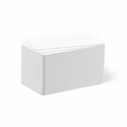 Durable 891402 blank plastic card