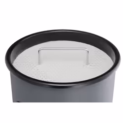 Durable 333023 trash can 17 L Round Metal Silver - Additional view 4