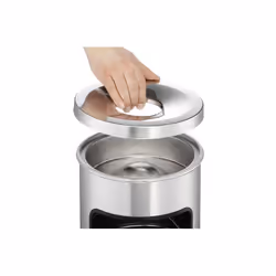 Durable Waste basket with ashtray Safe round - Additional view 4