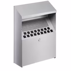 Introducing our steel wall-mounted ashtray. the perfect solution for safe and efficient cigarette butt disposal in sheltered  ...