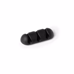 Durable Cavoline Clip 3, Cable holder, Desk, Plastic, Black