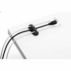 Durable Cavoline Clip 3 Desk Cable holder Black