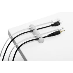 Durable Cavoline Clip 4 Desk Cable holder Grey