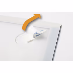 Durable DURAFRAME Wallpaper A4 Sign holder Silver - Additional view 6