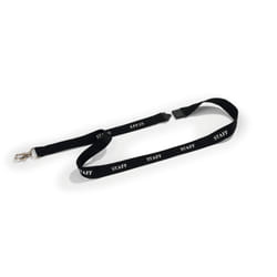 Durable STAFF Lanyard Black