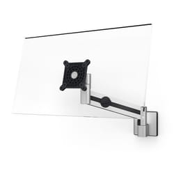 Durable 509023 monitor mount / stand 96.5 cm (38") Wall Silver