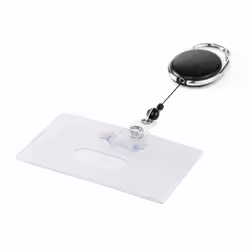 Durable ID card cover with badge reel STYLE for 1 card landscape - Additional view 5