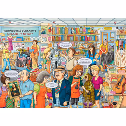 Ravensburger Best of British - The Charity Shop Jigsaw Puzzle (1000 Pieces)