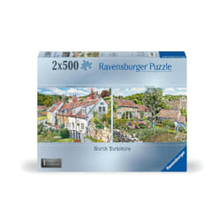 Ravensburger Cosy Cottage North Yorkshire 2X 500 Piece Jigsaw Puzzles