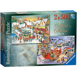 Ravensburger Christmas Collection No. 1 Jigsaw Puzzles (2 x 500 Pieces)