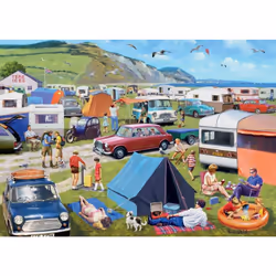 Ravensburger Leisure Days No 5 Camping & Caravanning Jigsaw Puzzle (1000 Pieces)