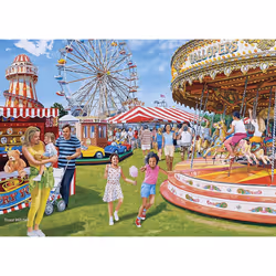 Ravensburger Vintage Fairground Fun Jigsaw Puzzle Jigsaw Puzzle (1000 Pieces)