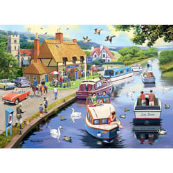 Ravensburger Leisure Days No.7 Evening on the River Jigsaw Puzzle (1000 Pieces)
