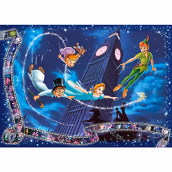 Disney Collector's Edition Peter Pan Gifts - 1000 Piece Jigsaw Puzzles for Adults and Kids Age 12 Years Up