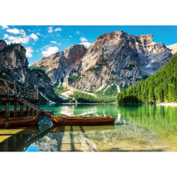 Ravensburger Pragser Wildsee  Dolomites  South Tyrol  Italy 1000 Piece Jigsaw Puzzle for Adults | Unique  Pieces | Anti-Glare Surface | FSC Certified
