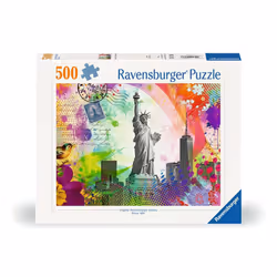 Ravensburger New York Postcard, 500 pc(s), City, 12 yr(s)