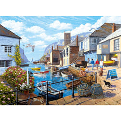 Ravensburger Tranquil Harbour 500 Piece Jigsaw Puzzle for Adults | Unique  Pieces | Anti-Glare Surface | FSC Certified  Eco-Friendly | Amazon Exclusiv
