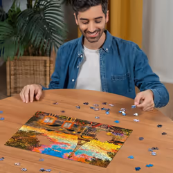 Ravensburger Tranquil Harbour 500 Piece Jigsaw Puzzle for Adults | Unique  Pieces | Anti-Glare Surface | FSC Certified  Eco-Friendly | Amazon Exclusiv