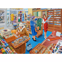 Ravensburger Happy Days at Work, The Haberdasher Jigsaw Puzzle (500 Pieces)